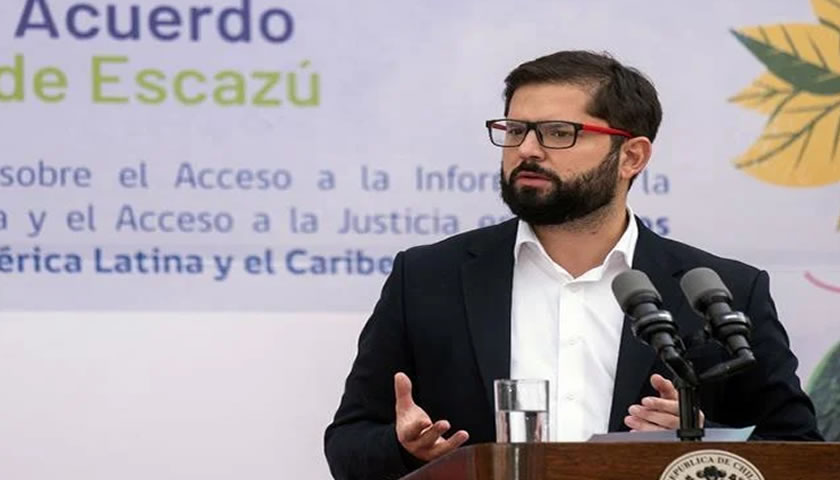  Boric pide respetar resultado del plebiscito constitucional “sea cual sea”